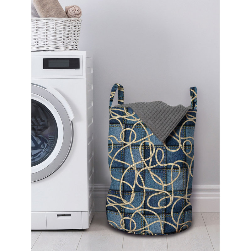 Fabric Laundry Bag with Handles