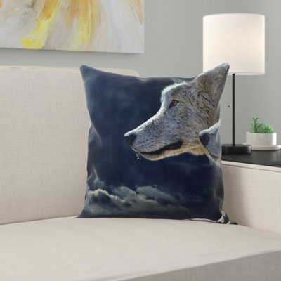 Microsuede Throw Pillow