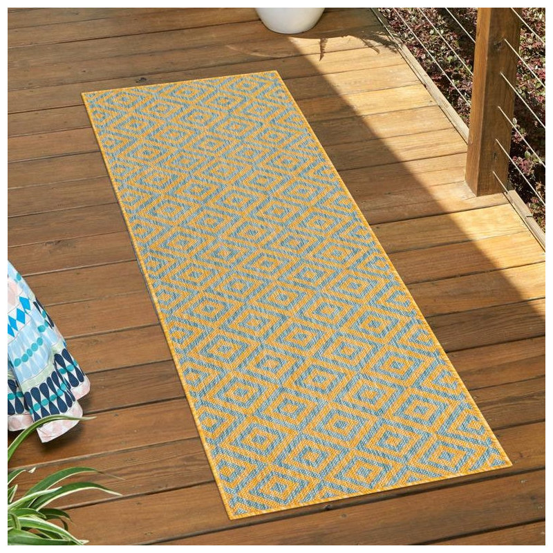 Jill Zarin Costa Rica Outdoor Rug, Runner 2' x 6'1"