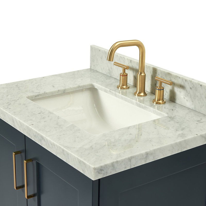 ARIEL TAYLOR 31 IN RECTANGLE SINK VANITY, Midnight Blue, Rectangle