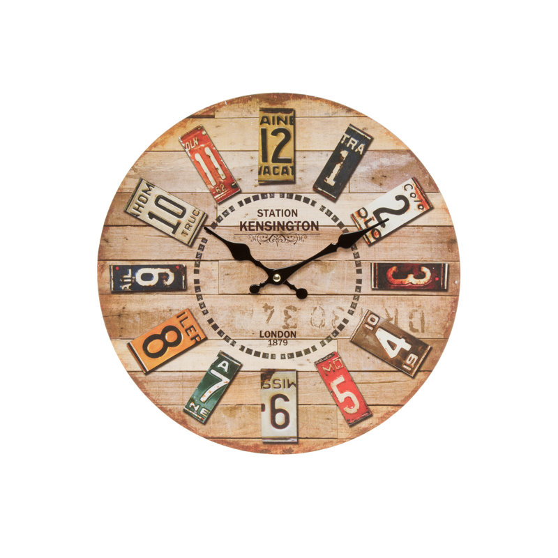 Crain Wood Wall Clock