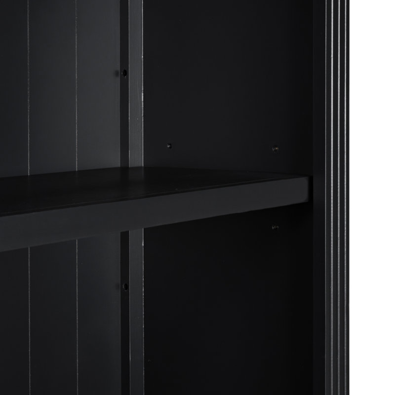 83.4"Tall Bookshelf Suite with LED Lighting, Modern Bookcase Suite with Sliding Doors,Drawers and Open Shelves,Storage Bookshelf for Living Room,Home Office