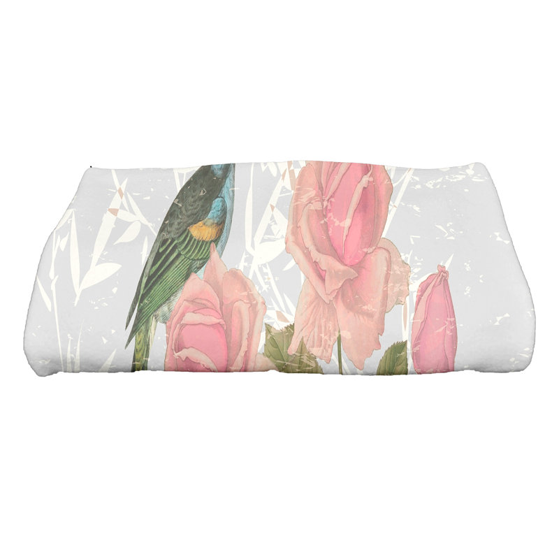 Serviette de bain Everill, gris clair