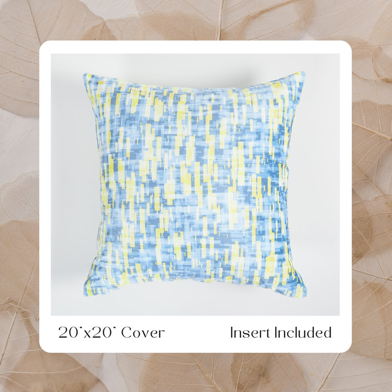 Coussin floral 22 po