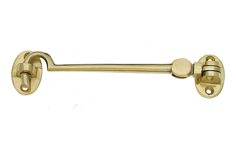 Kenedy Cabin Hook, Polished Brass