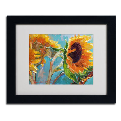 « sun 11 », reproduction d’art sur toile encadrée