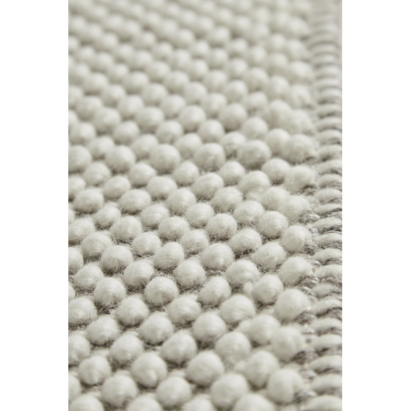 Off White Tact Rug, Rectangle 5'5" x 7'8"