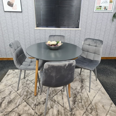 Gordin 4 - Person Dining Set