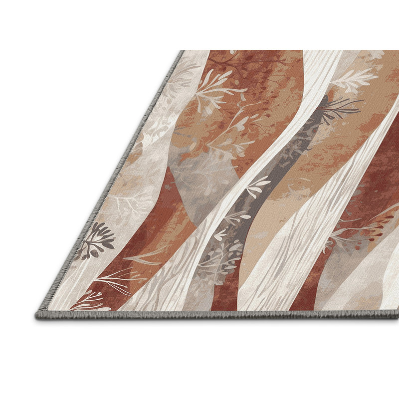 Tapis coucher de soleil Sunset, Carré 3 pi