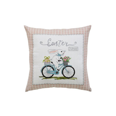 Checkered Throw Pillow