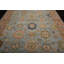 Tapis oriental oriental en laine noué à la main Oushak 9 po 1 po x 12 po x 2 po Oushak, couleur rouille-86138870