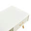 Table basse rectangulaire avec pieds solides, tiroir coulissant pour le rangement, table moderne pour le salon-2122747976