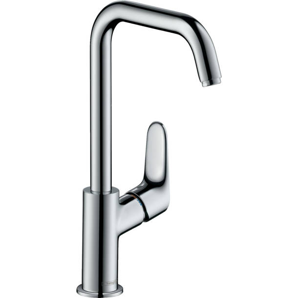 Hansgrohe Focus E Single Hole Bathroom Faucet with Drain Assembly ...