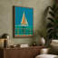 Sailboat at the Pier Coastal - Wrapped Canvas-1022354689-1022354691