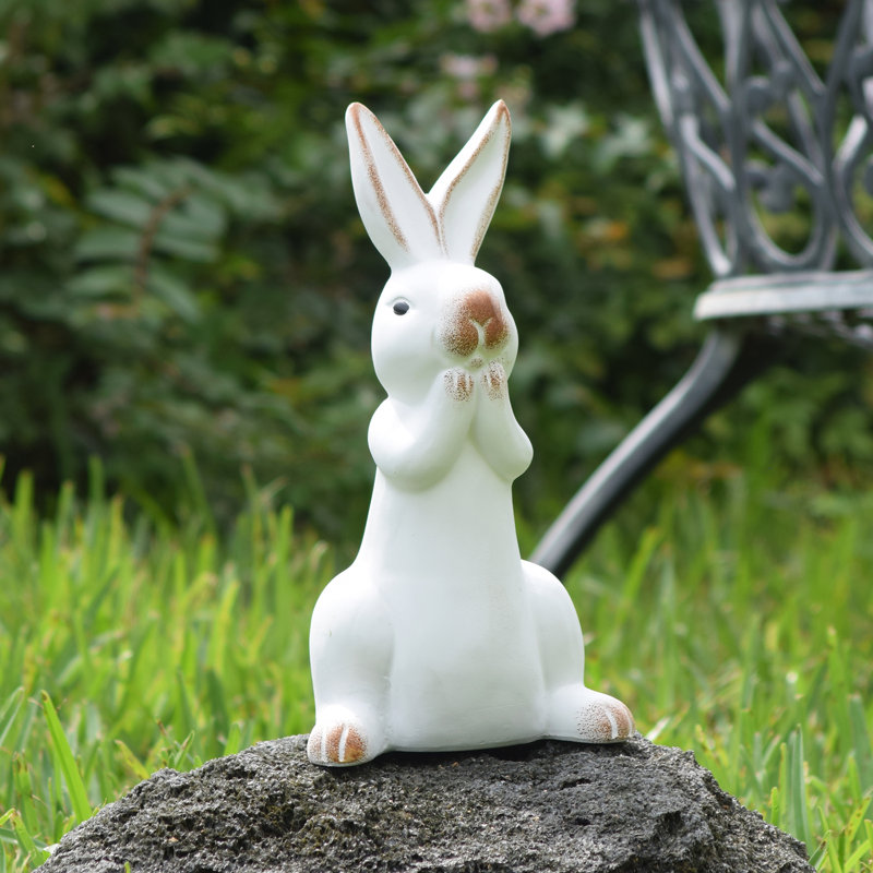 Statue de jardin lapin Silvio