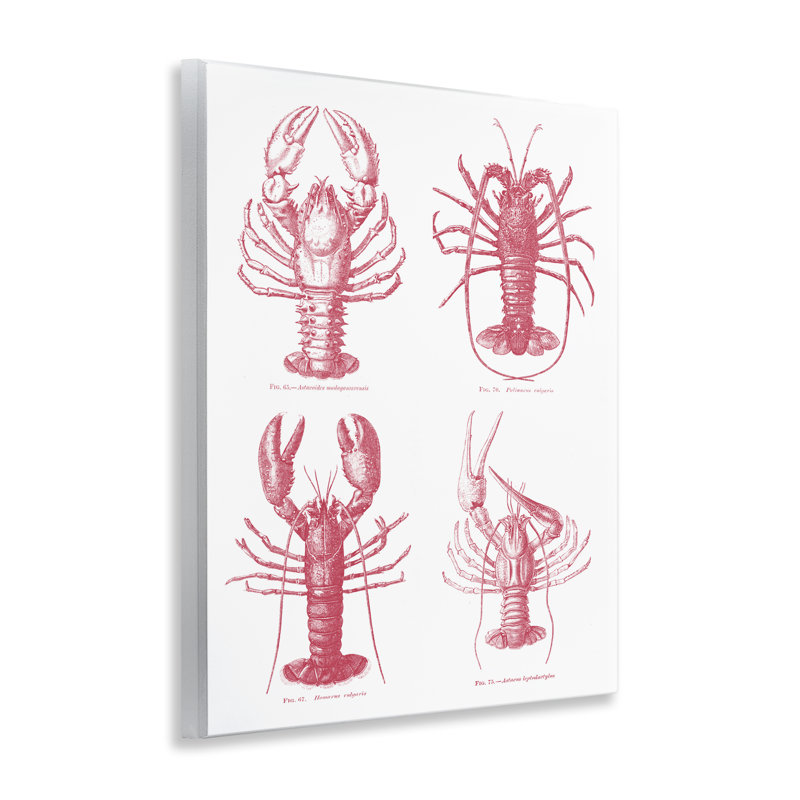 Plaque murale Timeless Lobsters