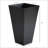 Set Of 3 Tall Planters With Drainage Hole, 28" Outdoor Flower Pots, Indoor Planters For Porch Patio And Deck-1967244270