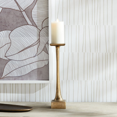 Ginny Aluminum Tabletop Candlestick