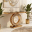 Console en forme de O avec miroir