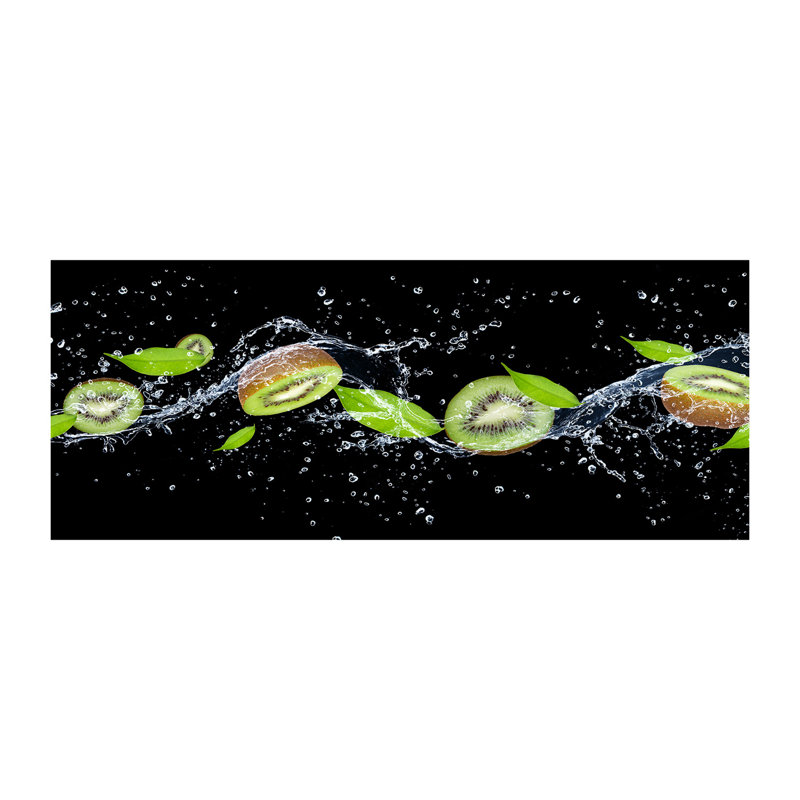1 Piece Wall Art, 70cm H x 100cm W x 4cm D, Unframed Glass