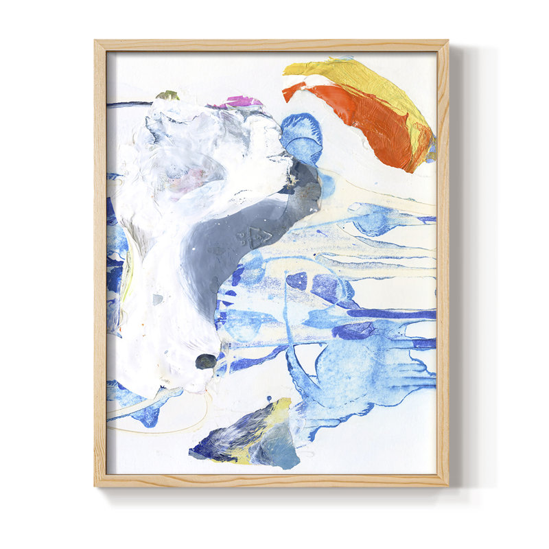 Impression encadrée Evidence II - bois massif, H 11 po x l 9 po