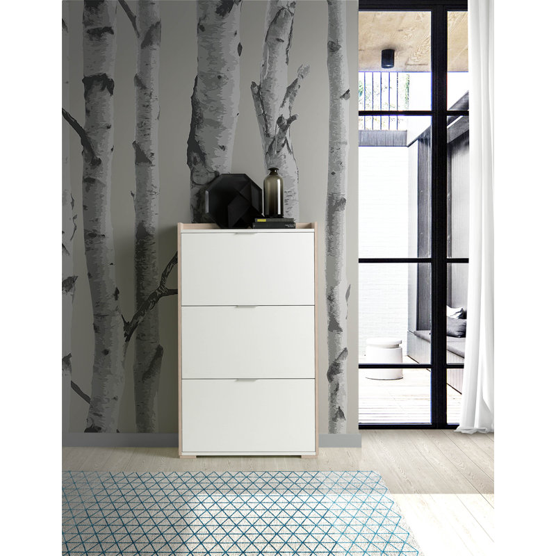 18 Pair Shoe Storage Cabinet