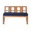 Ilarie Outdoor Teak Bench-744350461