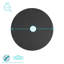 Other Solid Colour Round Placemat And Coaster Set