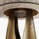 Suzzie Modern Sintered Stone Round Dining Table with Pedestal Base, Pre-Assembly