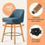 Upholstered Swivel Stool (Set of 2)-744273579