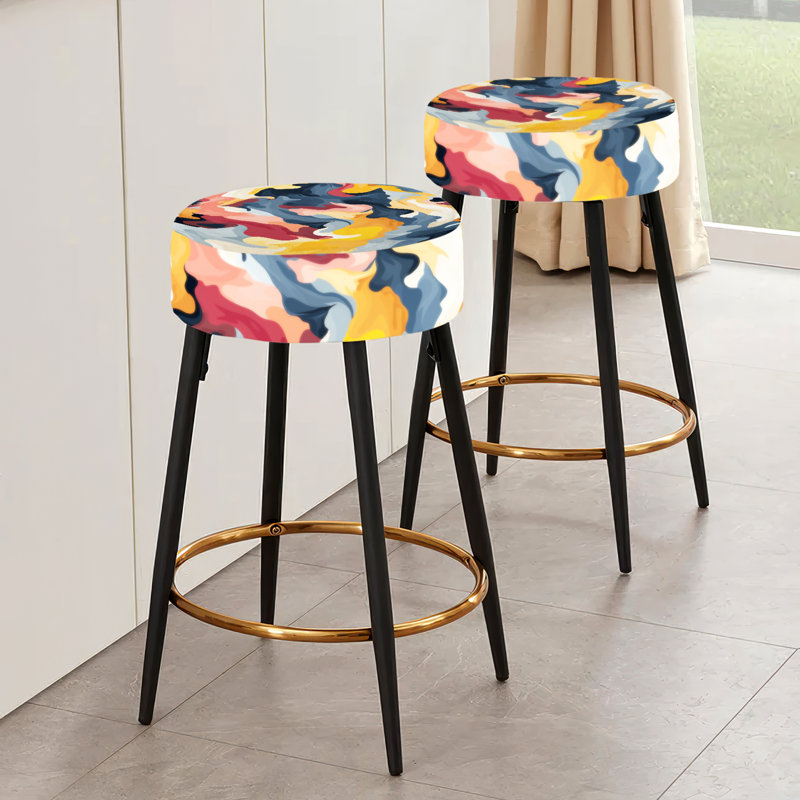 Artistic Expression - Ensemble de 2 tabourets de bar camouflage
