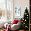 Ensemble de 3 reproductions d'art sur toile, "Christmas Winter Forest Deer Snowy Trees Birds"-1014175390