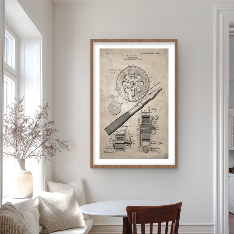 Moulinet de pêche Beige Blueprint