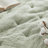 3-Piece Full/Queen Cotton  Embroidered Quilt Set,Sage