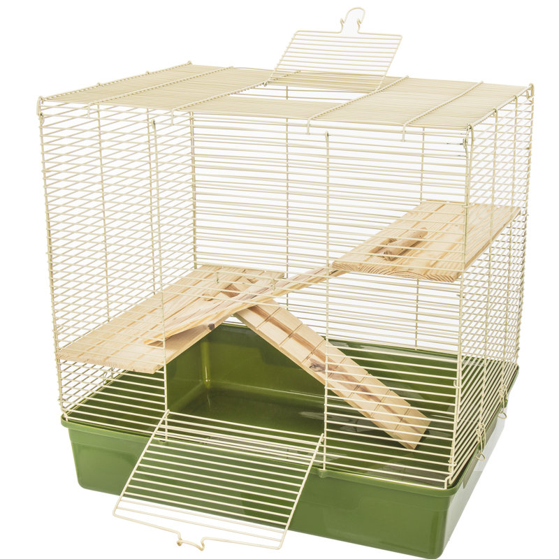 Cage à rat 3 niveaux Cecellia Naturals, Grand (H 25 pi x l 29 pi x P 17,5 pi)