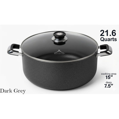 21.6 Qt Non Stick Aluminum Stock Pot