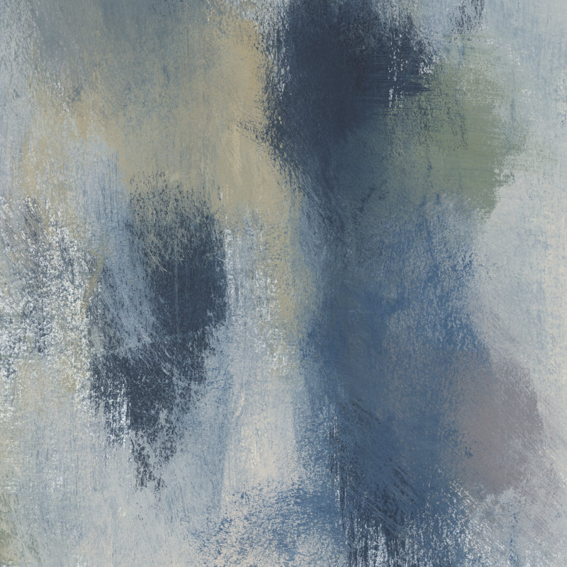 Azure Blend I by Regina Moore - Wrapped Canvas Painting, 76cm H x 76cm W