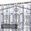 Rideau de douche transparent transparent, rideaux de douche pour la salle de bain avec 12 crochets-130015846