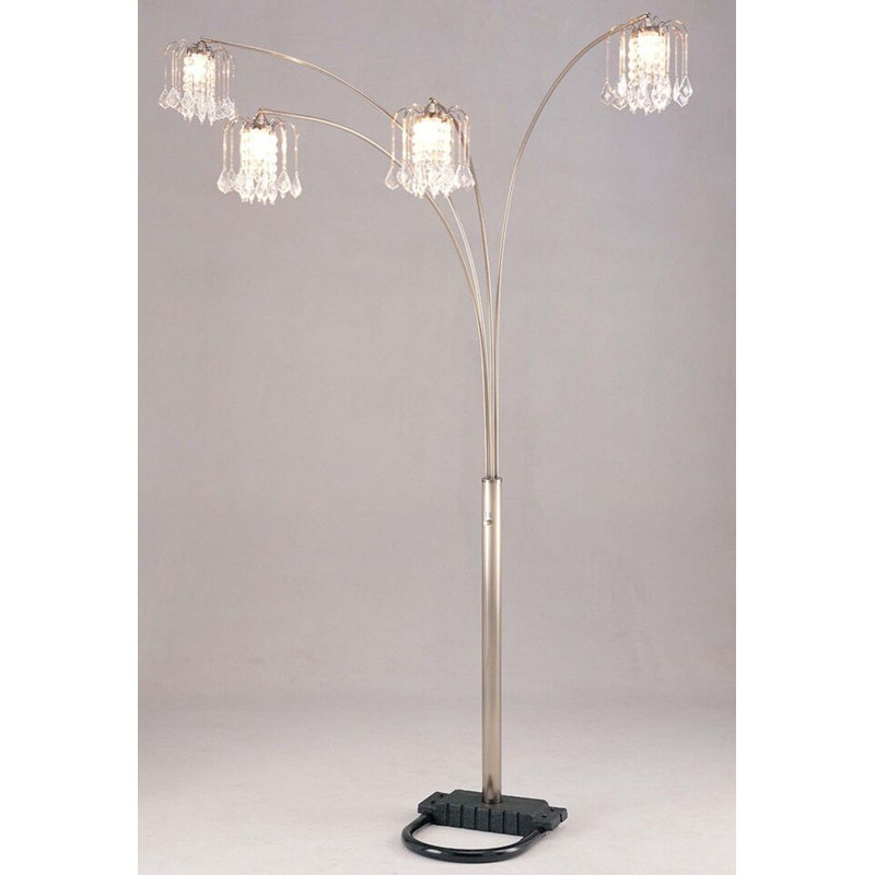 Headen 86'' Tree Floor Lamp, Antique Brass
