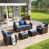 Brown Frame/Slate Blue Cushion is out of stock