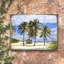 Bloc de bois de plage palm trees Sowder-454282087
