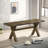 Knotty Nutmeg Dining Bench