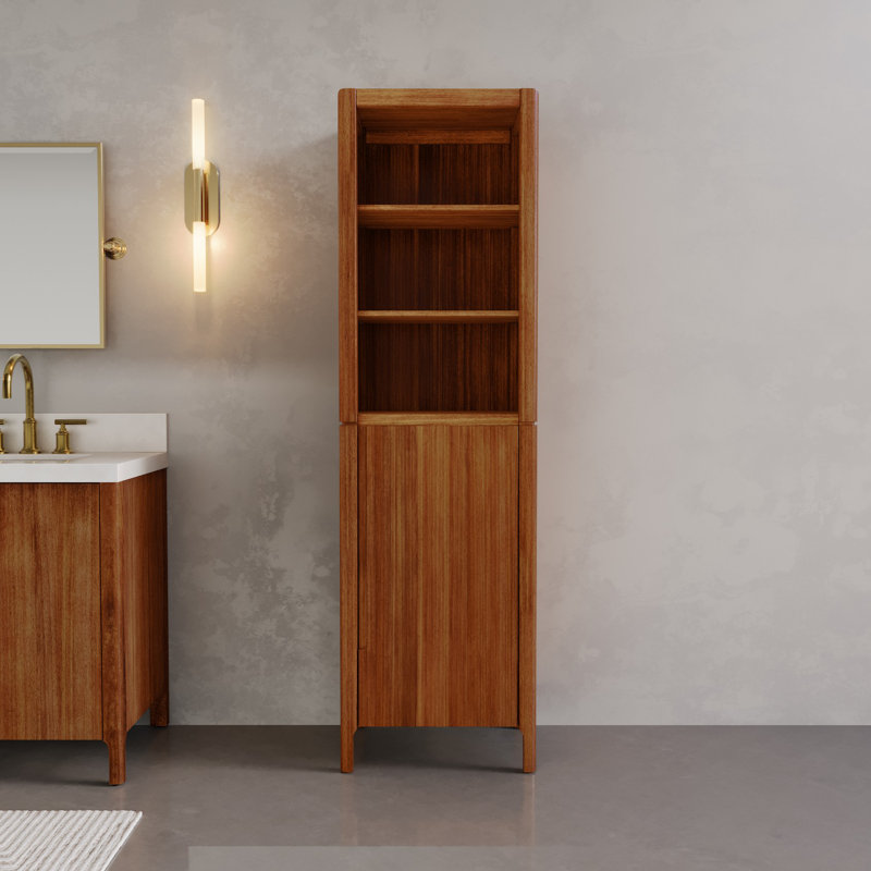 Sequoia Mango Wood Linear Cabinet