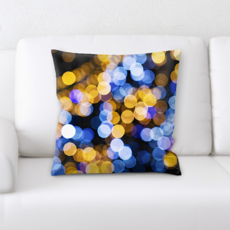 Coussin décoratif flou