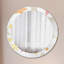 Huldar Glass Flat Wall Mirror