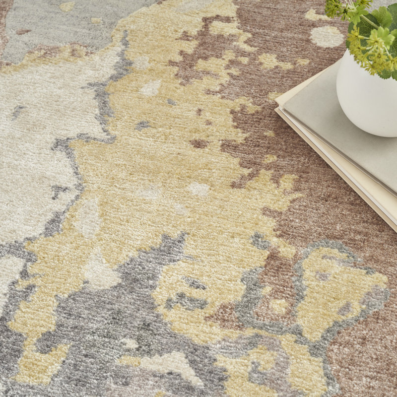Tapis d'intérieur moderne Nourison Tinita, Rectangle 3 pi 9 po x 5 pi 9 po