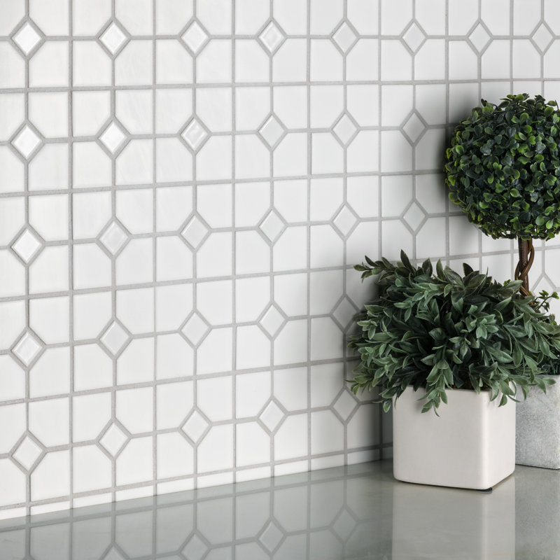 Oxford Porcelain Mosaic Wall & Floor Tile