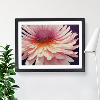 Chrysanthemum Watercolour Flower Vol.2 - Framed Print