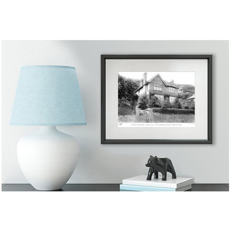 Great Malvern, Craeg Lea, Sir Edward Elgar's House 1904 by Francis Frith - Single Picture Frame Print