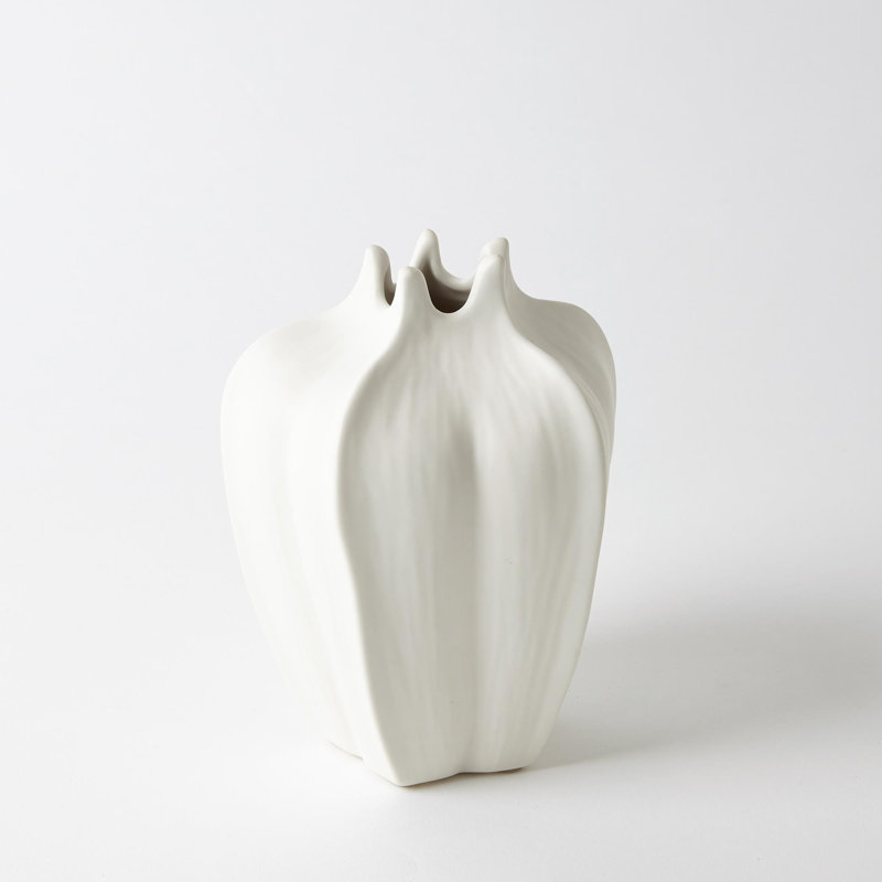 Star Fruit Vase, 7" H x 5" W x 5" D